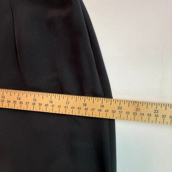 VTG Josephine Chaus 100% Silk Black Dress Pants – Size 10 (Fits Modern 6/8) - Picture 7 of 12